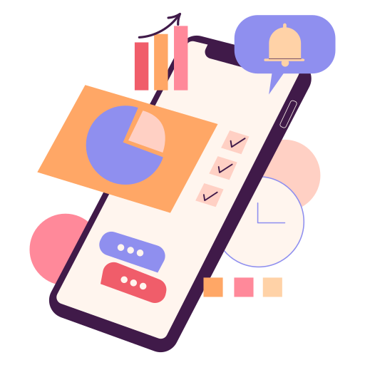 Cross platform app illustration