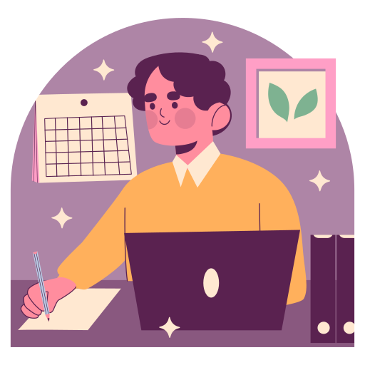 People-focused illustration